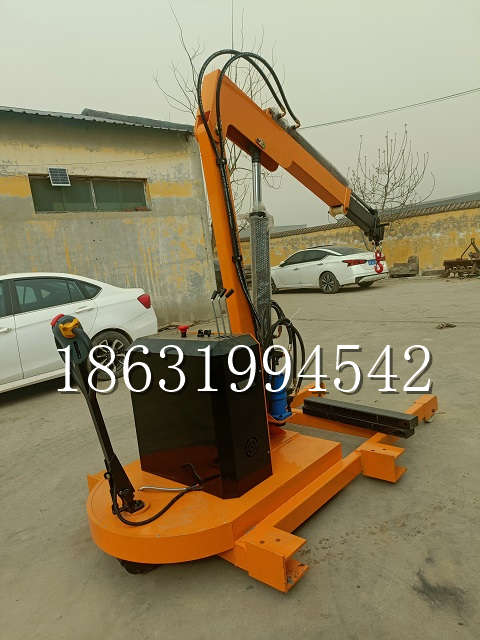 榆林市自卸车厢随车吊 自制轮式四不像起重机 四驱平板吊 5吨 贵盛